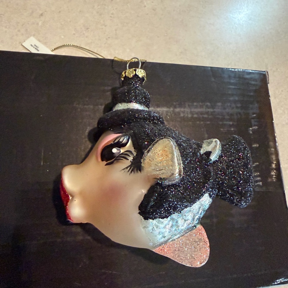 Katherine's Collection Glittery Fish Ornament with Gold and - Picture 6 of 15